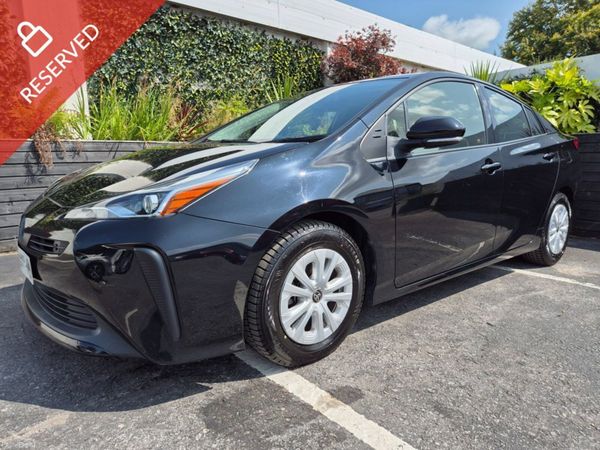 Toyota Prius Saloon, Petrol Hybrid, 2020, Black