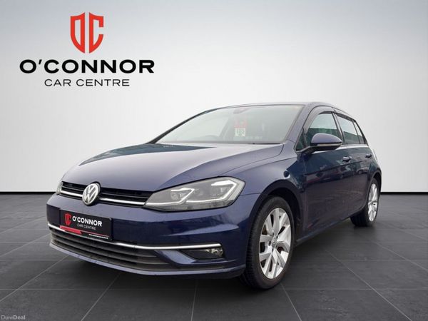 Volkswagen Golf Hatchback, Petrol, 2017, Blue