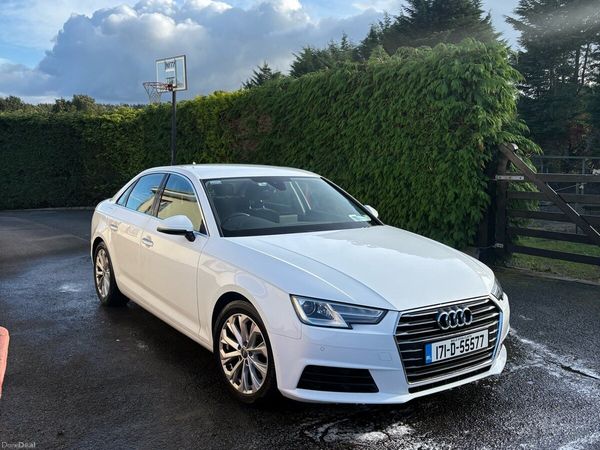 Audi A4 Saloon, Diesel, 2017, White