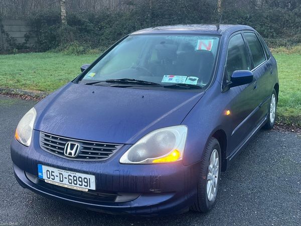 Honda Civic Hatchback, Petrol, 2005, Blue
