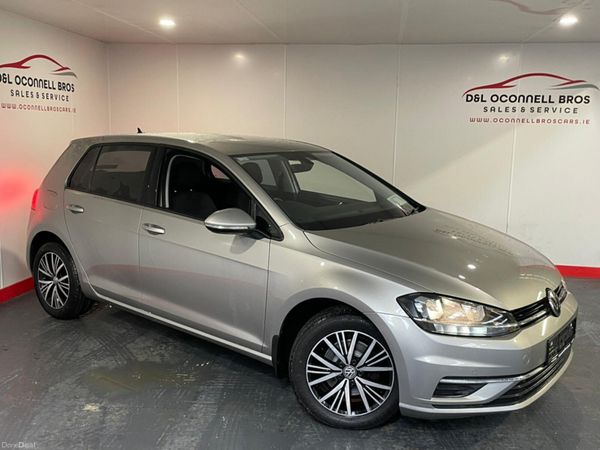 Volkswagen Golf Hatchback, Diesel, 2018, Silver