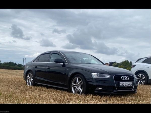 Audi A4 Saloon, Diesel, 2014, Black
