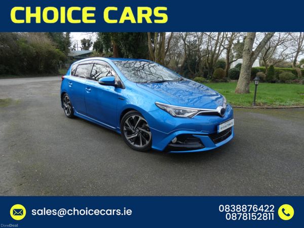 Toyota Auris Hatchback, Petrol Hybrid, 2016, Blue