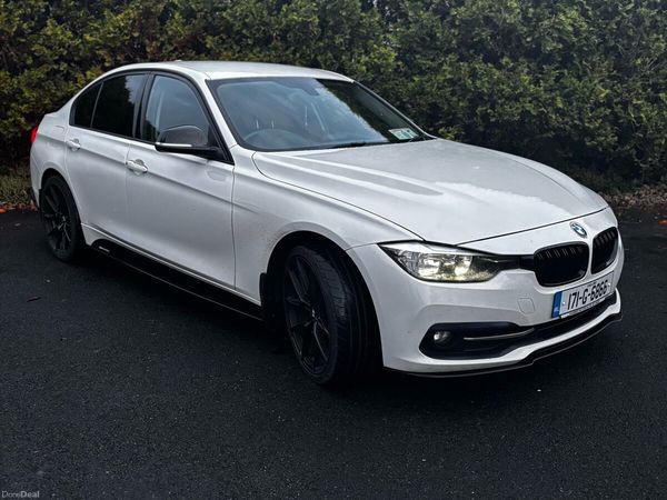 BMW 3-Series Saloon, Diesel, 2017, White