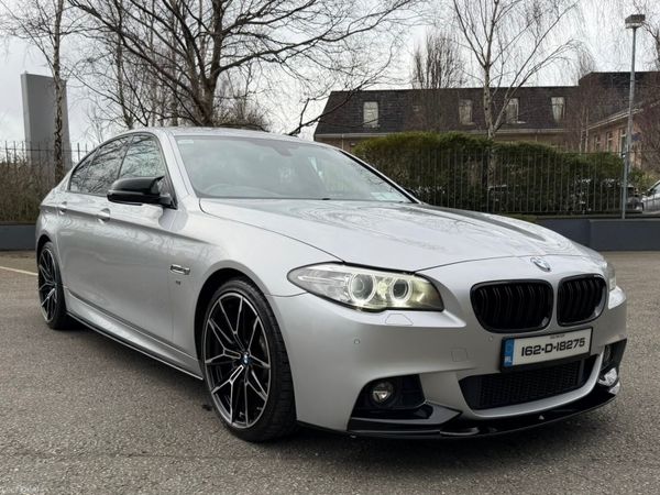 BMW 5-Series Saloon, Diesel, 2016, Silver