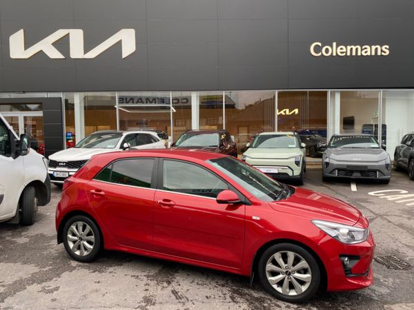 Kia Rio Hatchback, Gas, 2022, Red