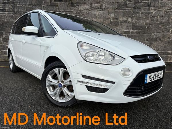 Ford S-Max MPV, Diesel, 2015, White