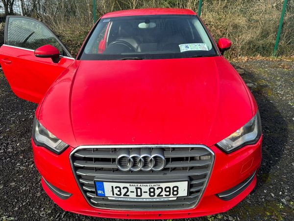 Audi A3 Estate, Diesel, 2013, Red