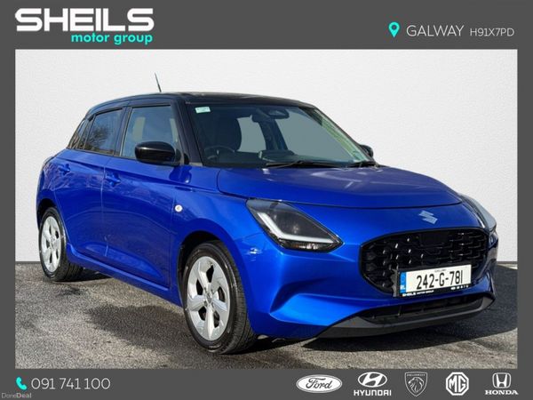 Suzuki Swift Hatchback, Petrol Hybrid, 2024, Blue