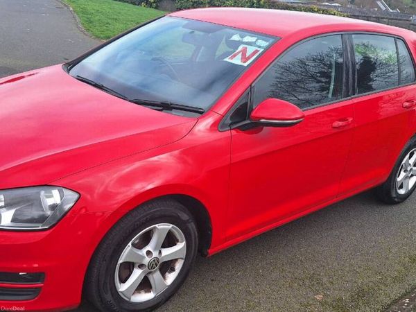 Volkswagen Golf Estate, Diesel, 2013, Red