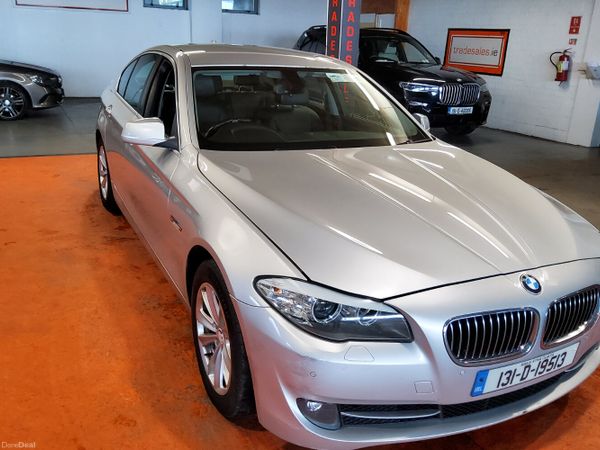 BMW 5-Series Saloon, Diesel, 2013, Silver