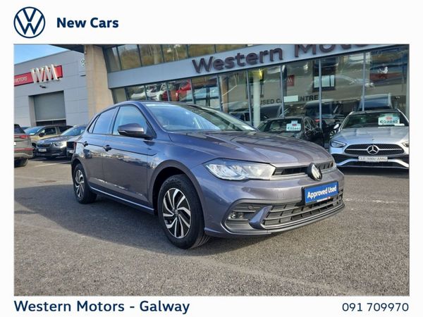 Volkswagen Polo Hatchback, Petrol, 2023, Grey