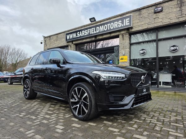 Volvo XC90 SUV, Petrol Plug-in Hybrid, 2022, Black