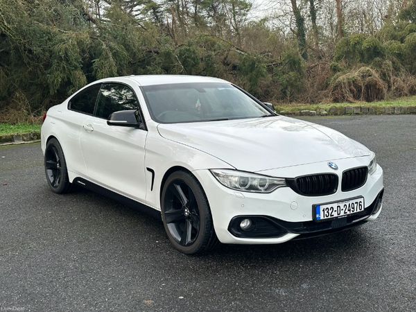BMW 4-Series Coupe, Diesel, 2013, White