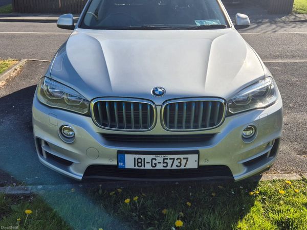 BMW X5 SUV, Petrol Plug-in Hybrid, 2018, Silver