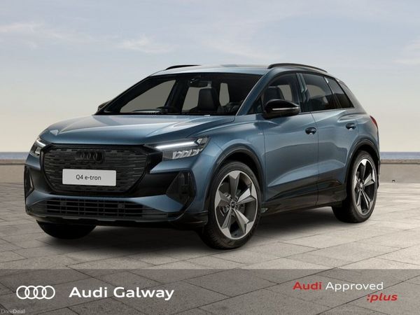 Audi Q4 e-tron SUV, Electric, 2025, Blue