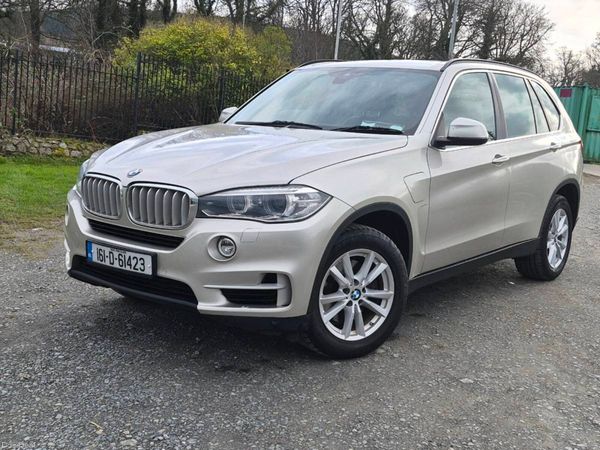 BMW X5 SUV, Petrol Plug-in Hybrid, 2016, Silver