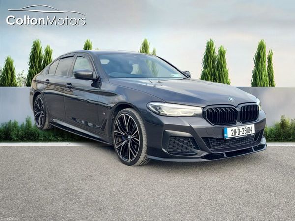 BMW 5-Series Saloon, Petrol Plug-in Hybrid, 2021, Grey