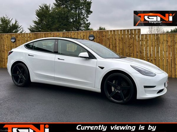Tesla Model 3 Saloon, Electric, 2020, White