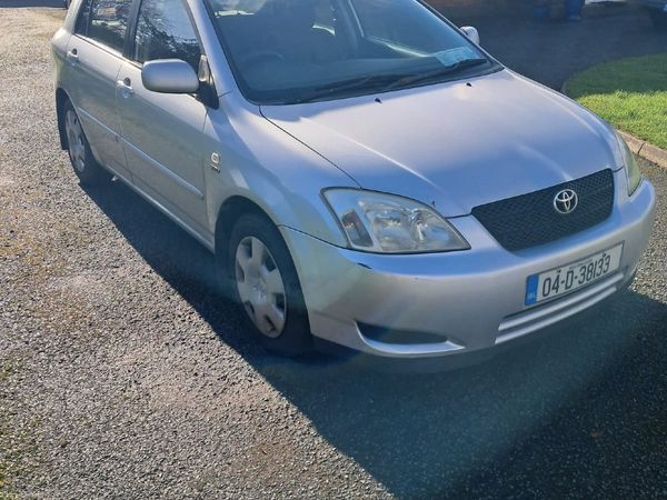 Toyota Corolla All Terrain Vehicle, Petrol, 2004, Silver