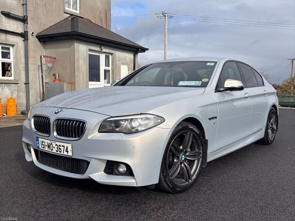 BMW 5-Series Saloon, Diesel, 2015, Yellow