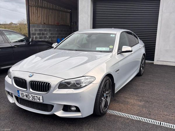 BMW 5-Series Saloon, Diesel, 2015, Yellow