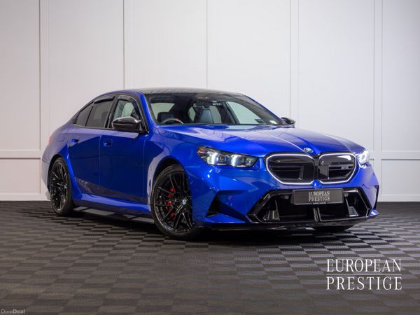 BMW M5 Saloon, Petrol Plug-in Hybrid, 2025, Blue