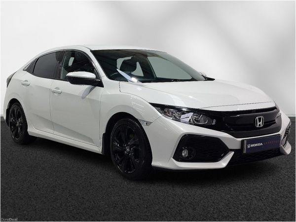 Honda Civic Hatchback, Petrol, 2021, White