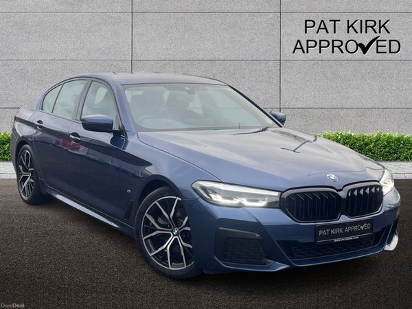 BMW 5-Series Saloon, Diesel, 2023, Blue