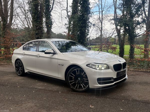 BMW 5-Series Saloon, Diesel, 2015, White