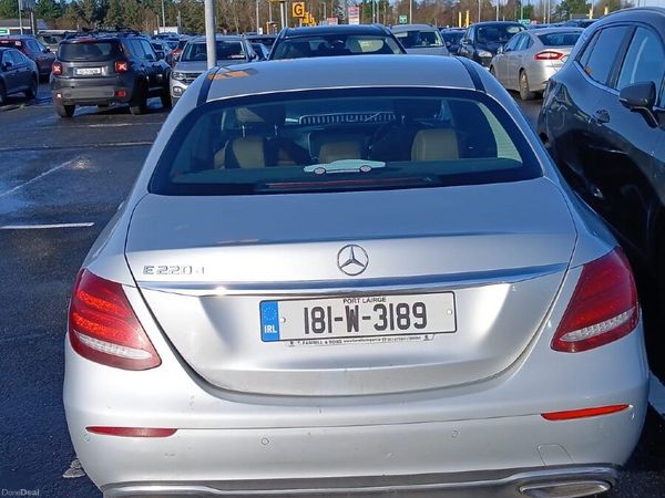 Mercedes-Benz E-Class Saloon, Diesel, 2018, Silver