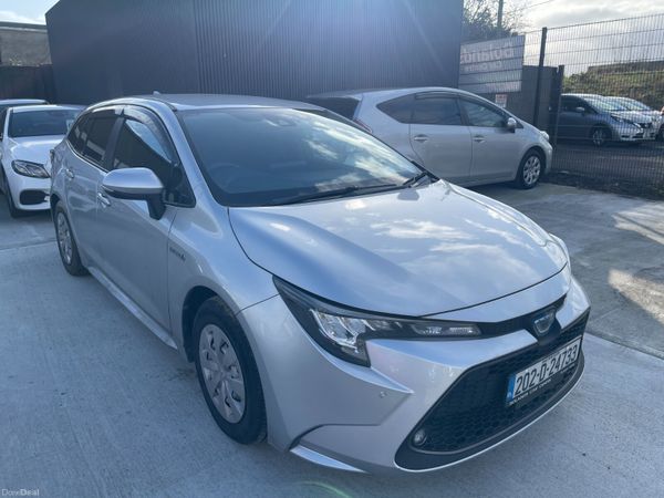 Toyota Corolla Estate, Petrol Hybrid, 2020, Silver