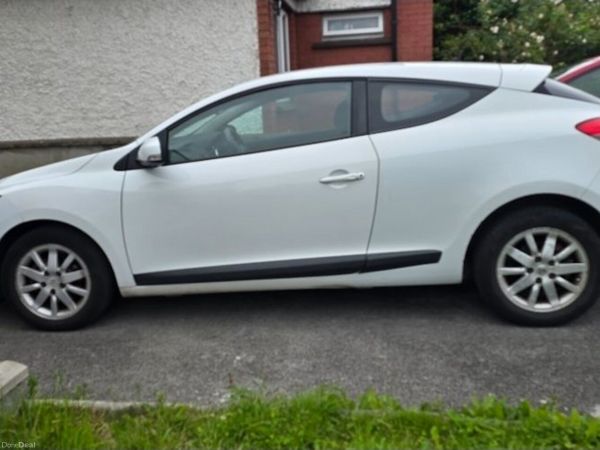 Renault Megane Coupe, Diesel, 2011, White