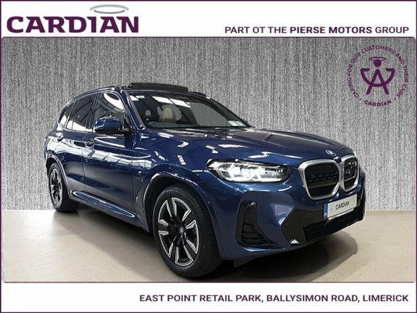 BMW iX3 Estate, Electric, 2024, Blue