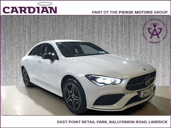 Mercedes-Benz CLA Coupe, Petrol Plug-in Hybrid, 2024, White