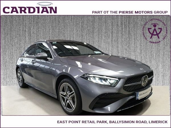 Mercedes-Benz A-Class Saloon, Petrol Hybrid, 2024, Grey