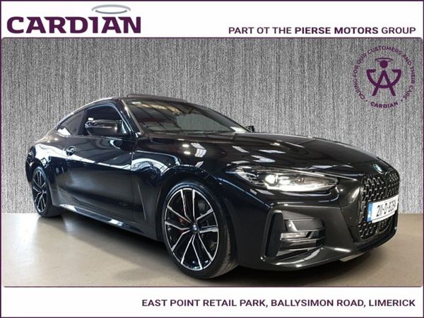 BMW 4-Series Coupe, Diesel, 2021, Black