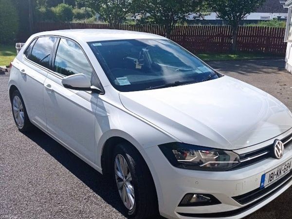 Volkswagen Polo Hatchback, Petrol, 2018, White