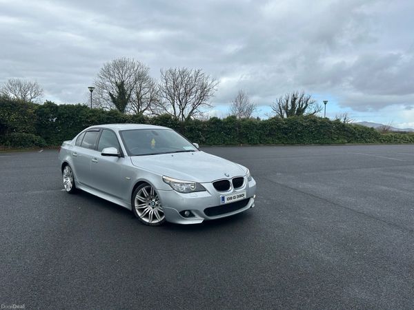 BMW 5-Series Saloon, Diesel, 2009, Silver