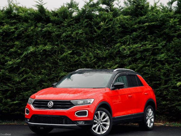 Volkswagen T-Roc Hatchback, Diesel, 2020, Red