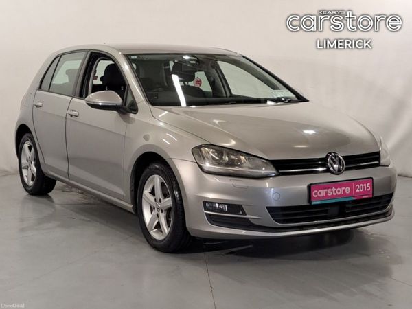 Volkswagen Golf Hatchback, Petrol, 2015, Gold