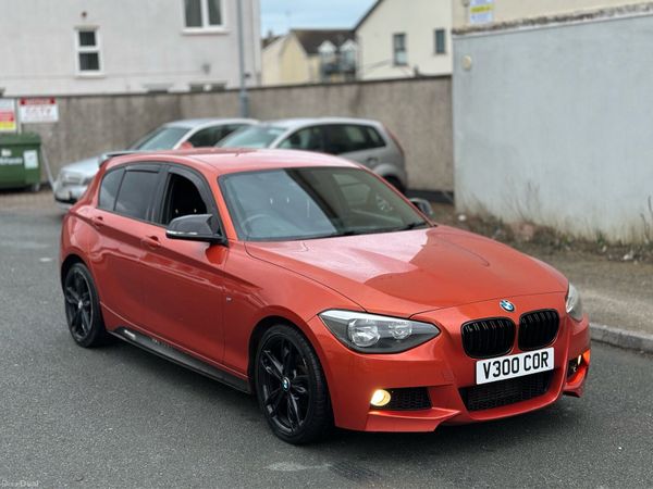 BMW 1-Series Hatchback, Diesel, 2014, Orange