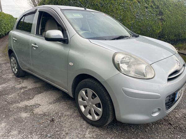 Nissan March Hatchback, Petrol, 2012, Silver