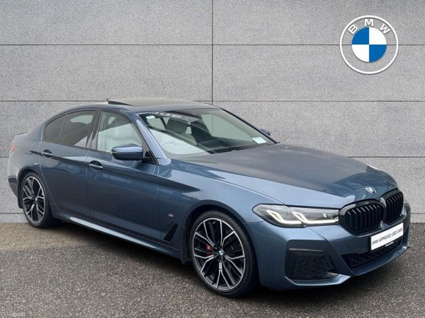 BMW 5-Series Saloon, Diesel, 2023, Blue