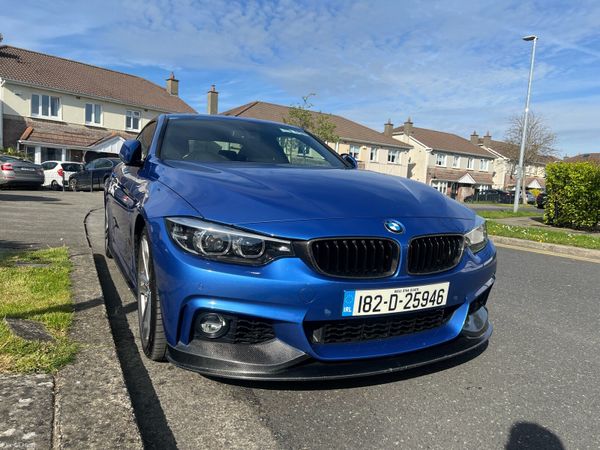 BMW 4-Series Coupe, Petrol, 2018, Blue