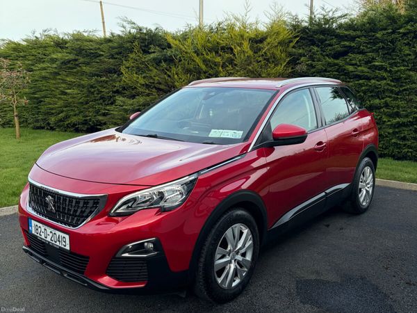 Peugeot 3008 MPV, Diesel, 2018, Red