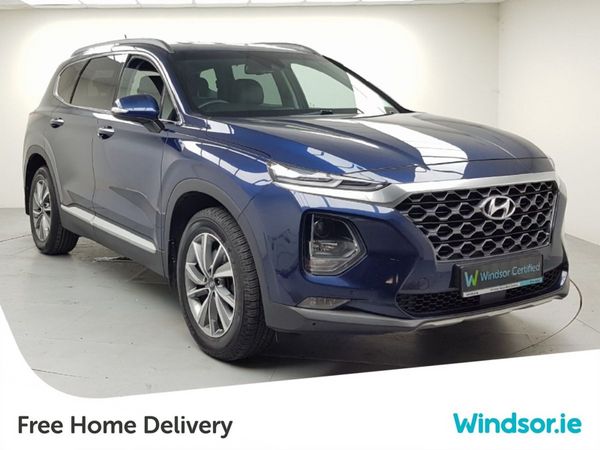 Hyundai Santa Fe SUV, Diesel, 2020, Blue