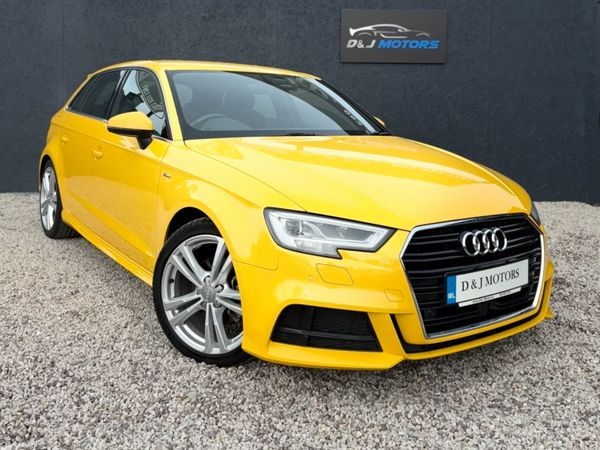 Audi A3 Hatchback, Petrol, 2017, Yellow