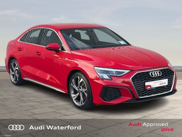 Audi A3 Saloon, Diesel, 2023, Red
