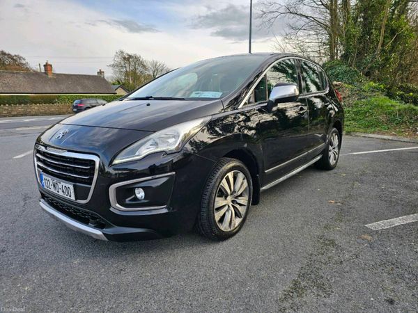 Peugeot 3008 Hatchback, Diesel, 2013, Black